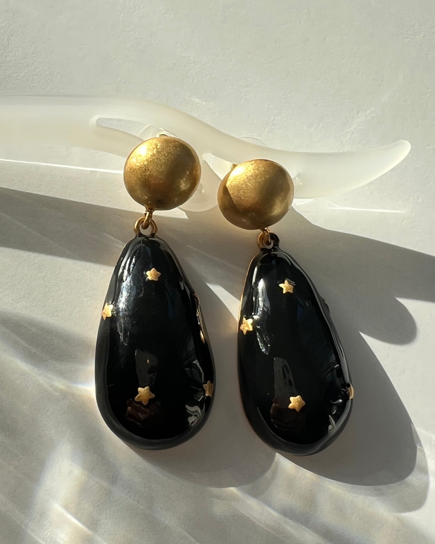 Vintage drama earrings